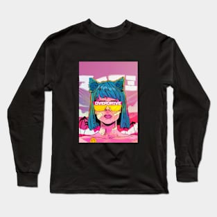 Overdrive popart Long Sleeve T-Shirt